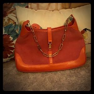 Fashionable Orange Purse